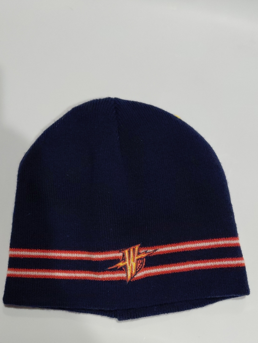 Golden State Warriors NBA Navy Beanie with Team Logo